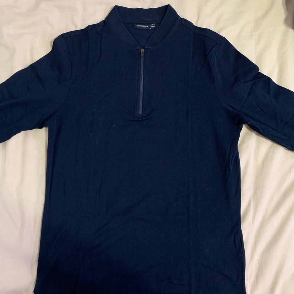 J Lindeberg blue long sleeves t-shirt